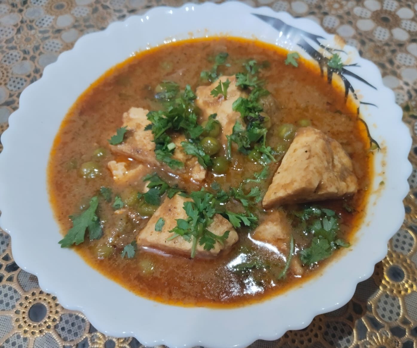 MATAR PANEER RECIPE